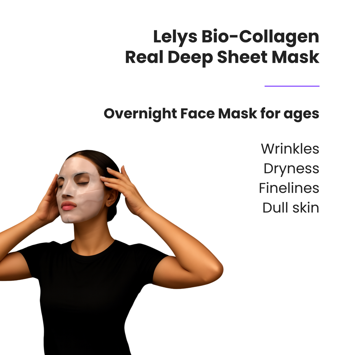 Lelys Bio-Collagen Real Deep Sheet Mask
