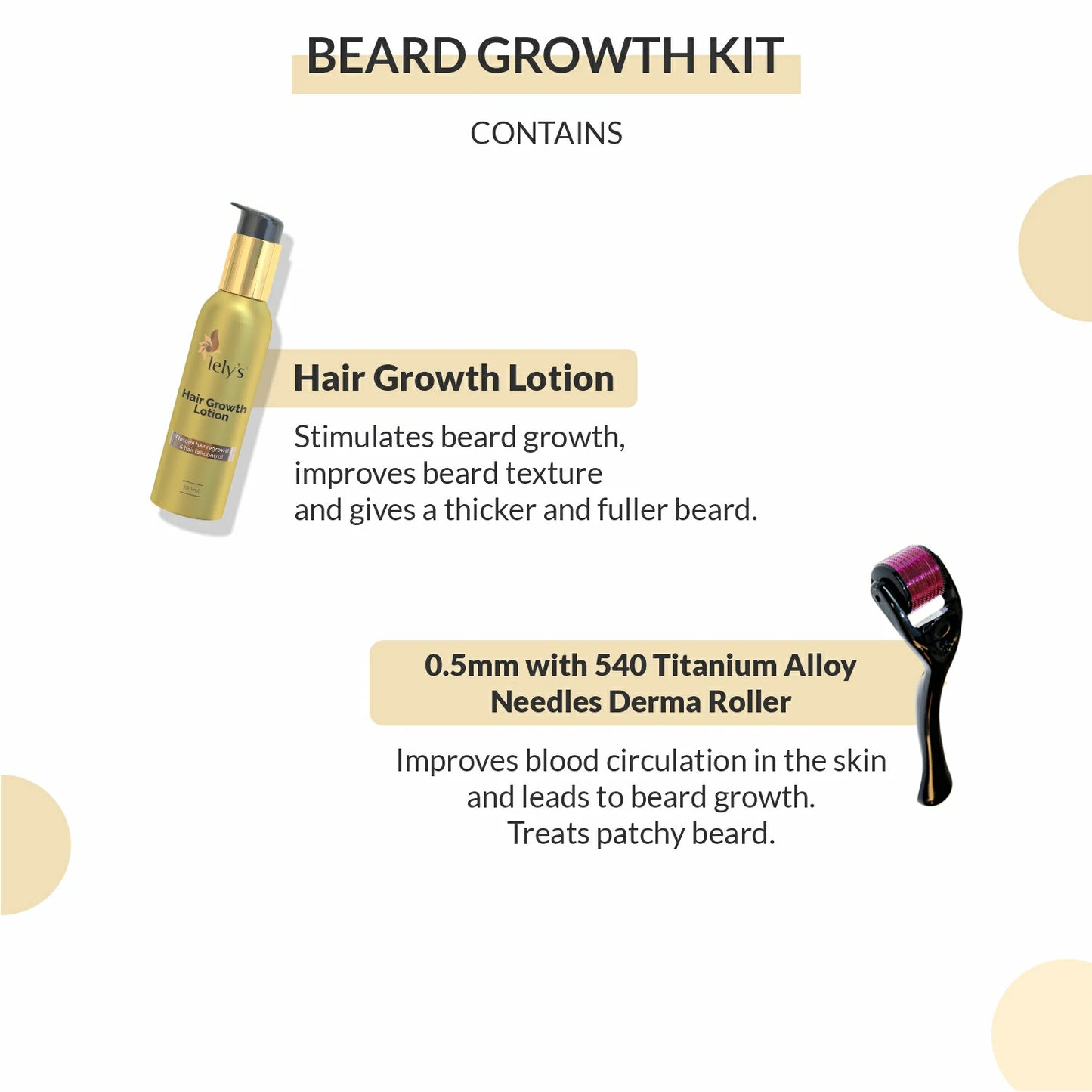 Beard Growth Kit