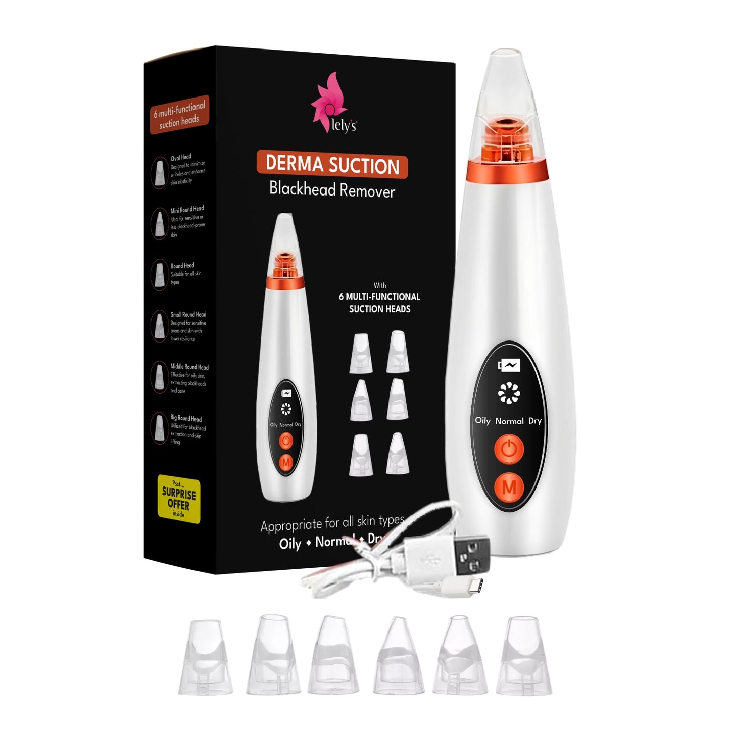 Blackhead Remover Derma Suction for Face