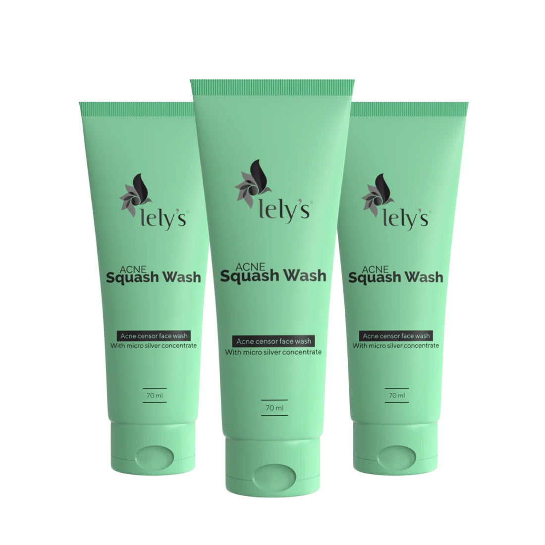 Lelys Acne Squash FaceWash - 70 ml