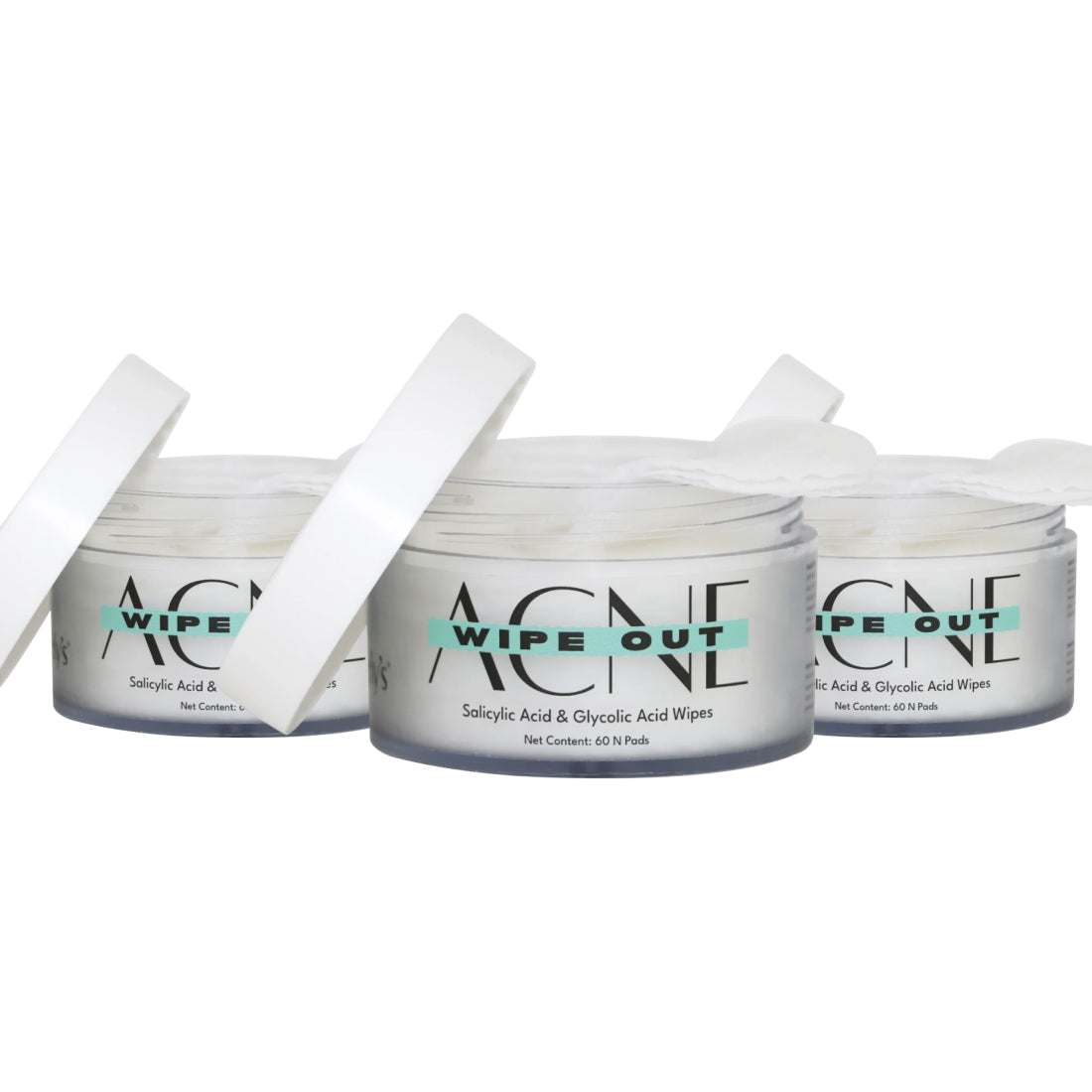 Lelys Acne Wipe Out - 60 pads