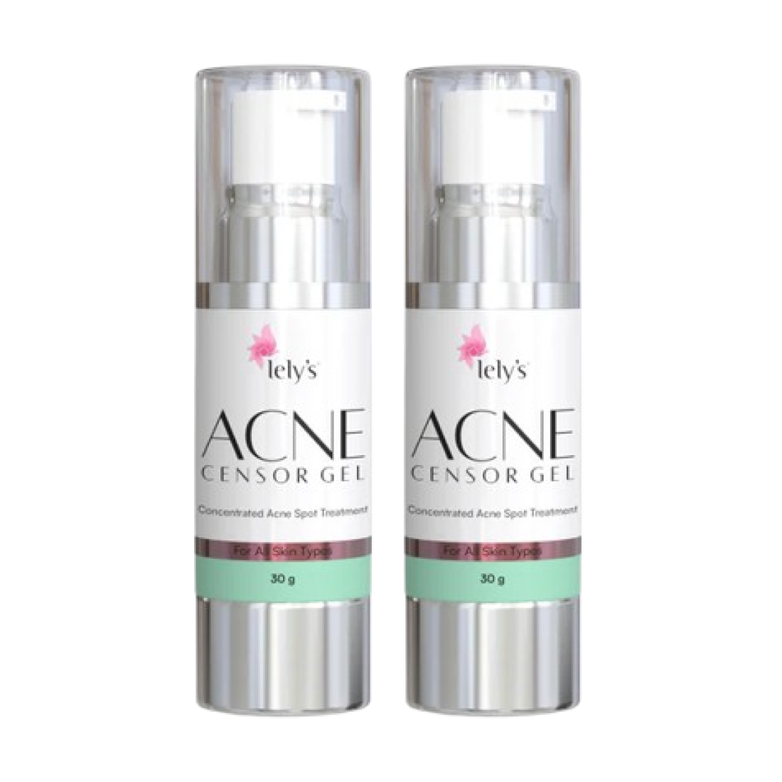 Lelys Acne Censor Gel – Acne Removal Gel, Spot Treatment Gel For Pimple Free Skin | Anti-Acne Gel
