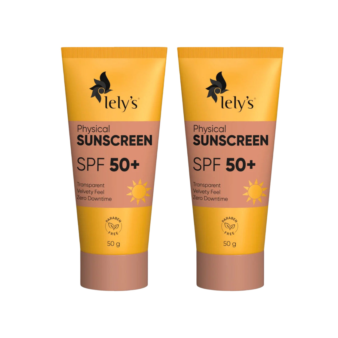 Physical Sunscreen SPF 50+ - Broad Spectrum UV Protection