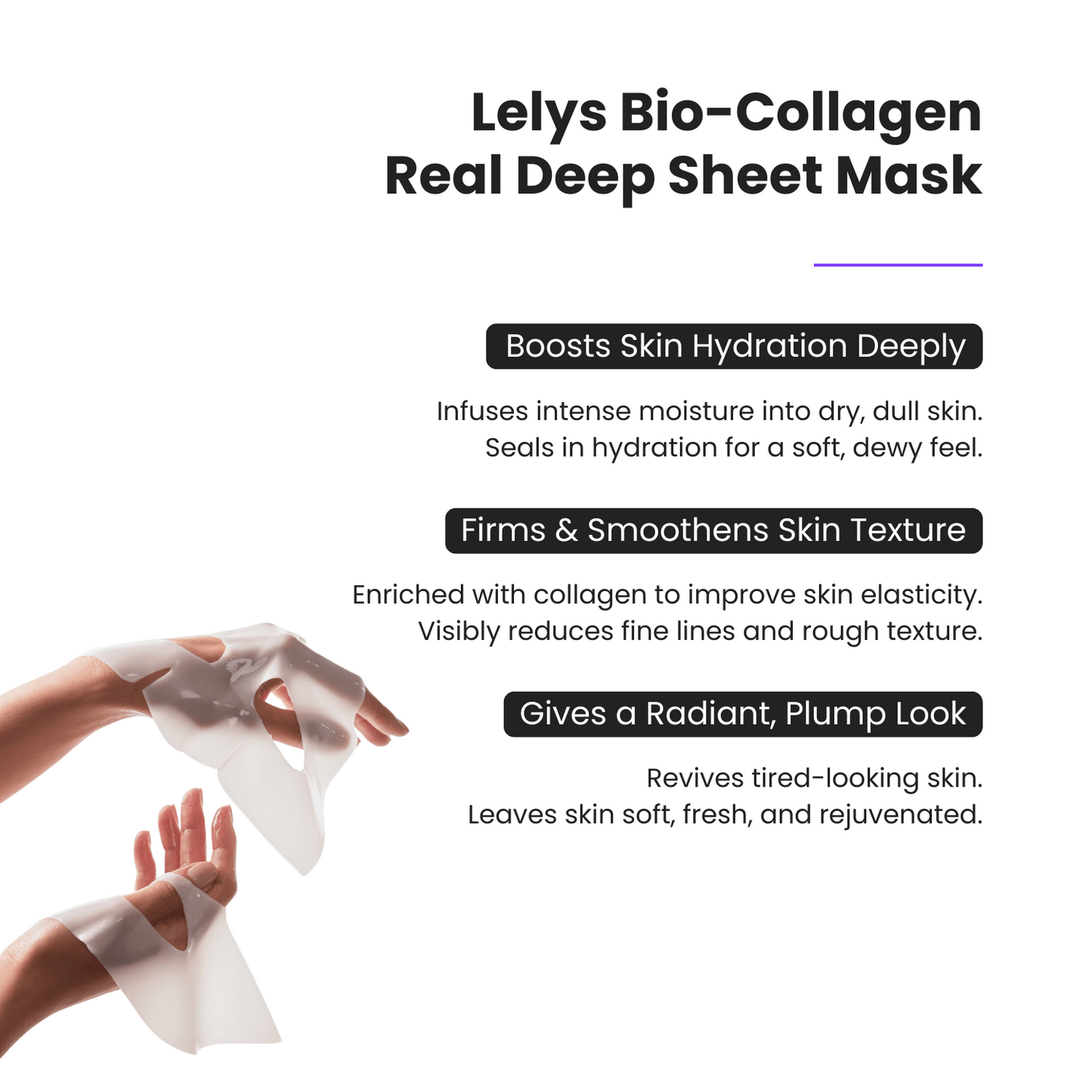 Lelys Bio-Collagen Real Deep Sheet Mask