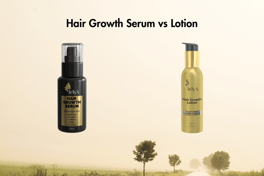 Difference Between Hair Growth Serum vs Lotion