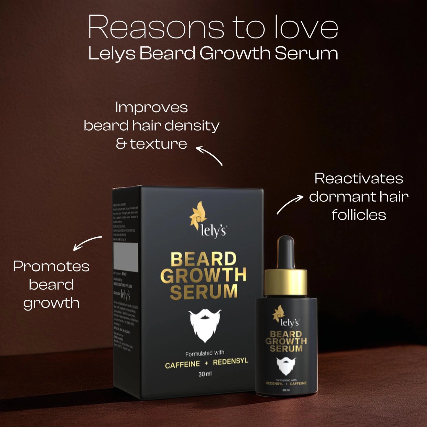 Lelys Beard Growth Serum