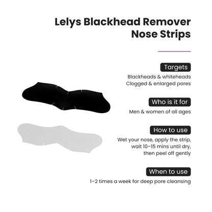 Lelys Blackhead Remover Nose Strips
