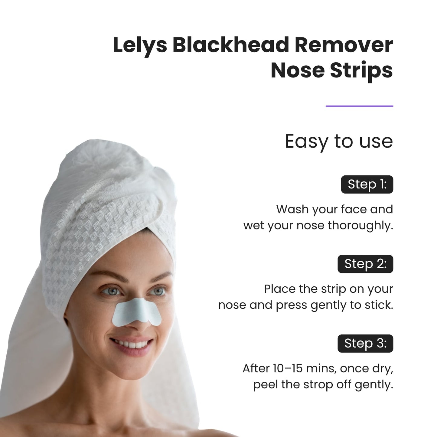 Lelys Blackhead Remover Nose Strips
