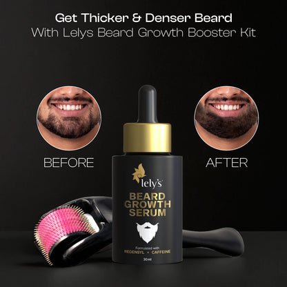 Beard Growth Booster Kit