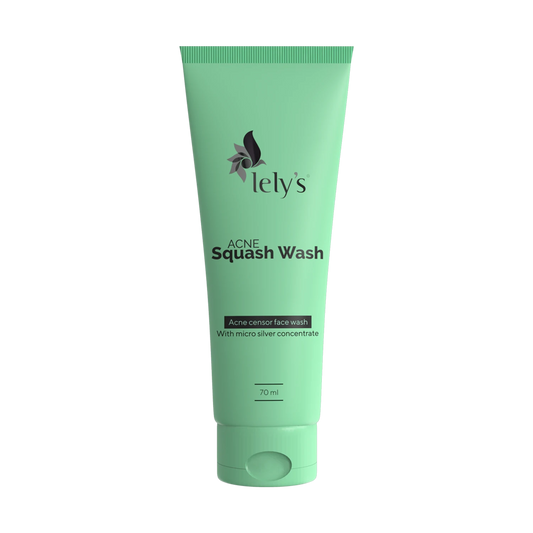 Lelys Acne Squash Face Wash - 70 ml