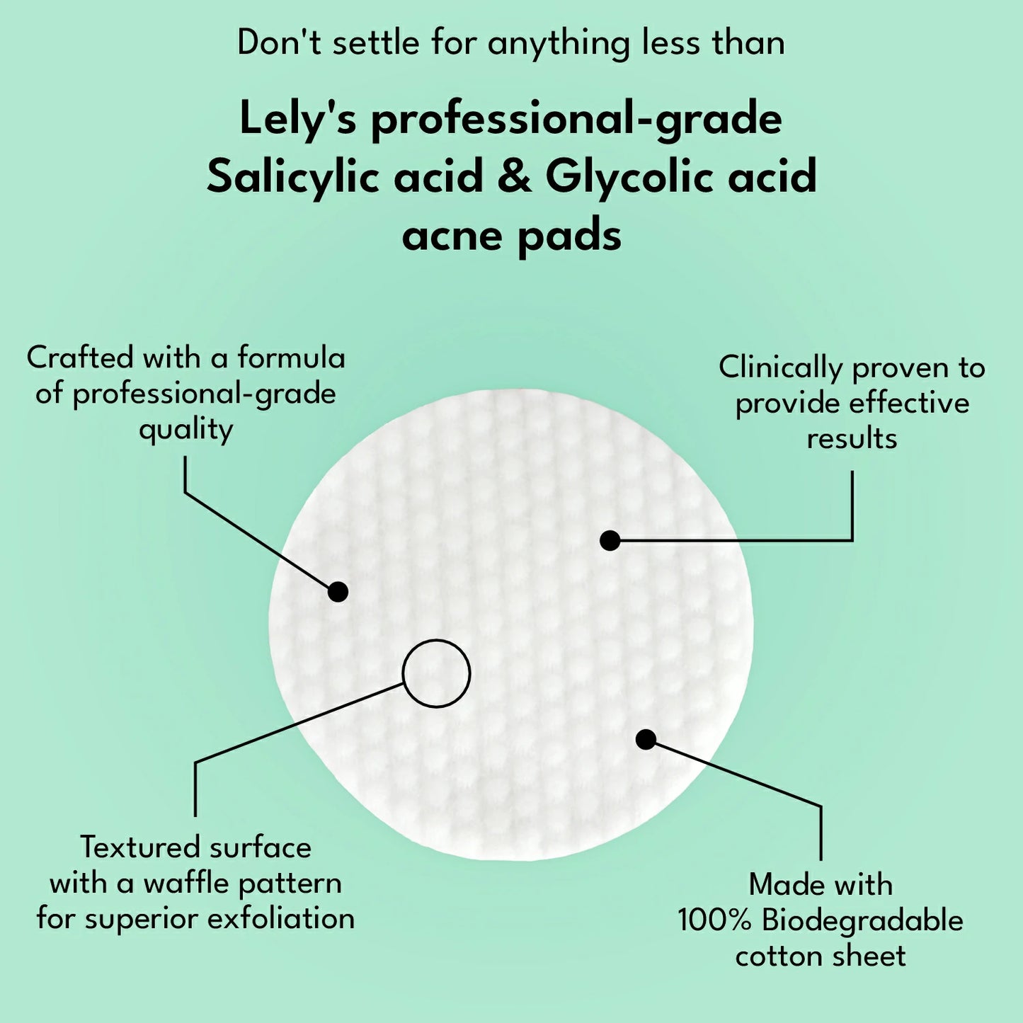 Salicylic & Glycolic Acid Acne Wipe Out Cleansing Pads