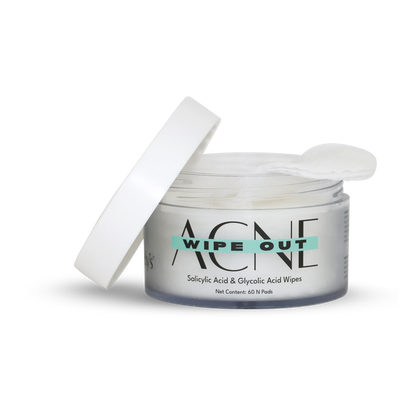 Salicylic & Glycolic Acid Acne Wipe Out Cleansing Pads