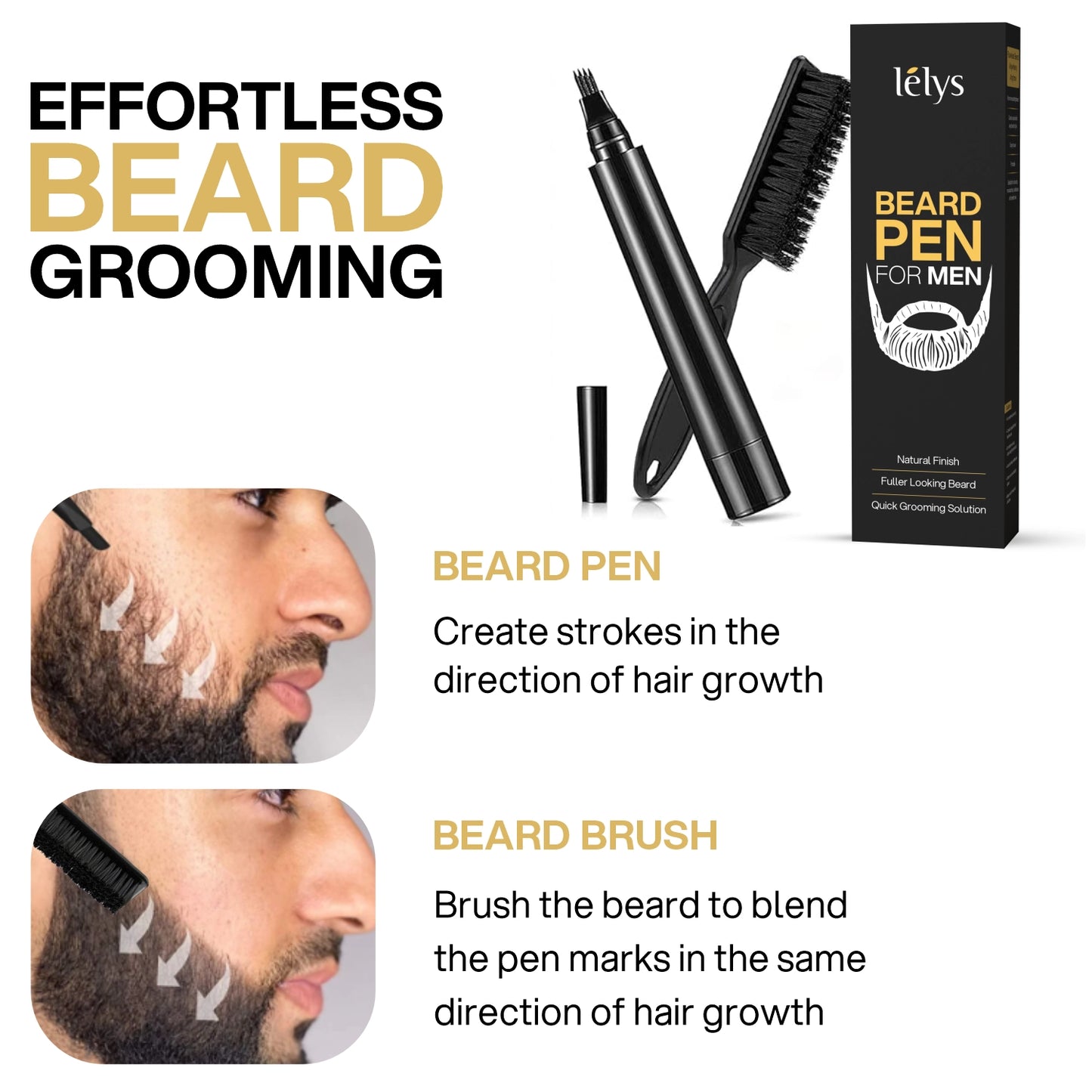 Lelys Beard Styling Pen For Men