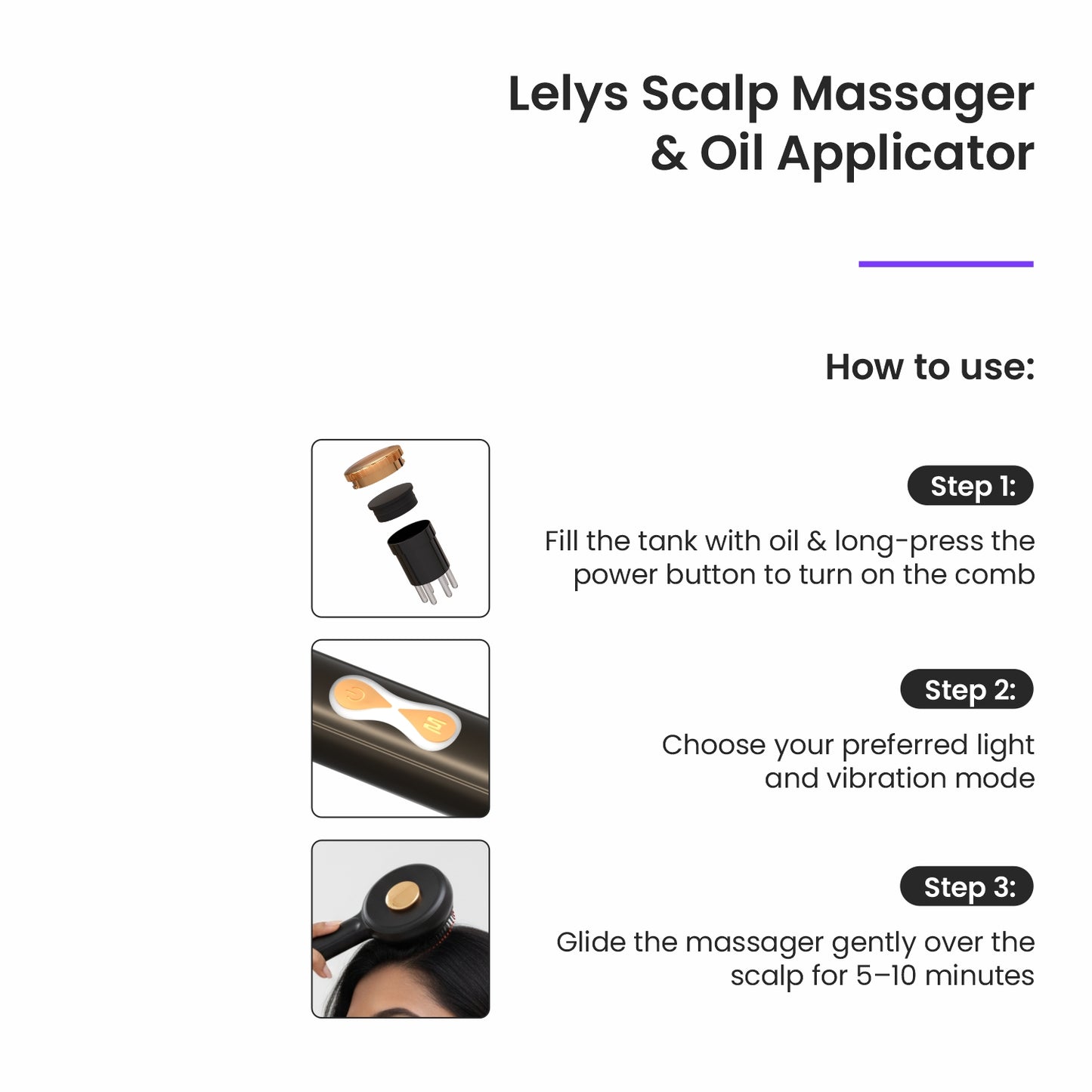 Scalp Massager & Oil Applicator