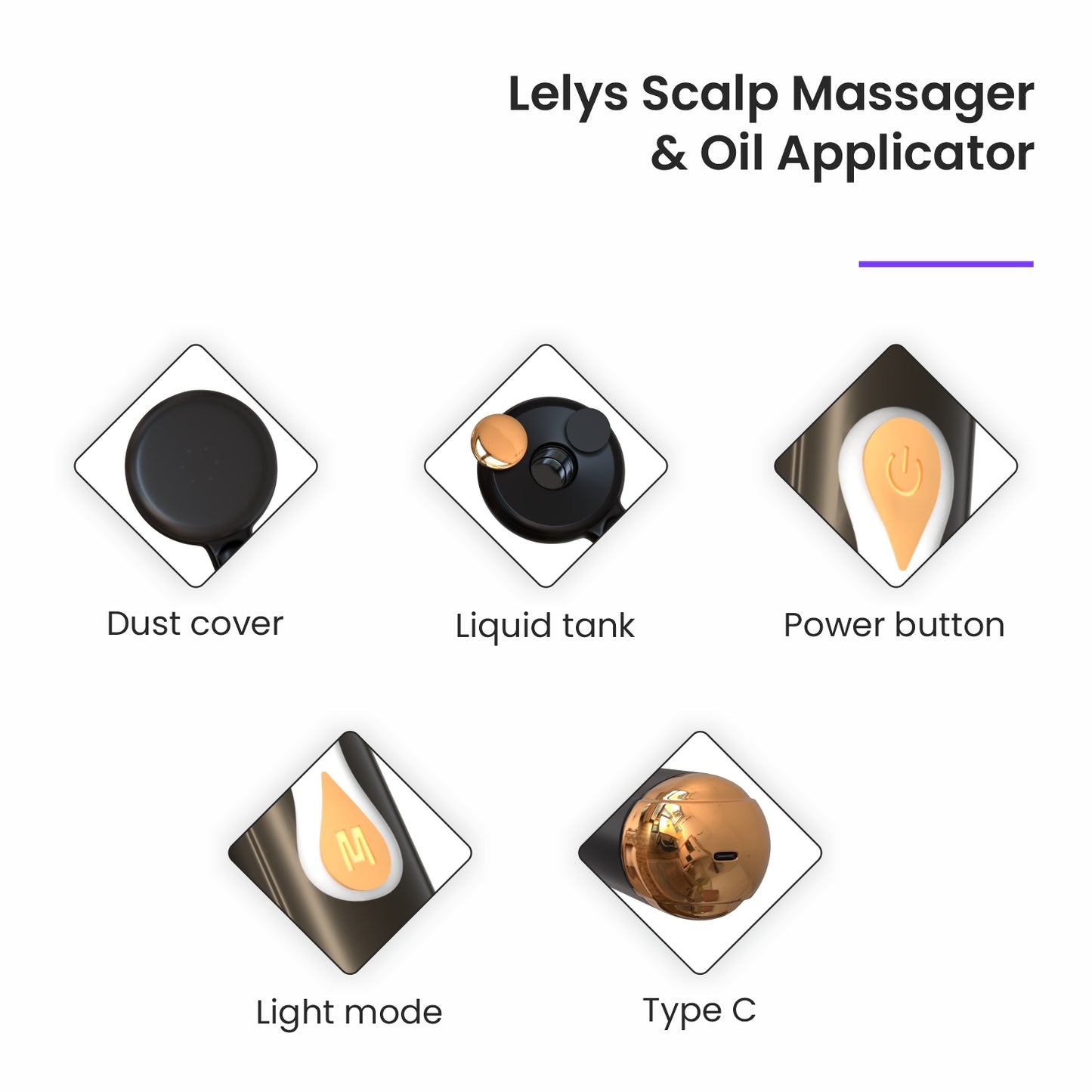 Scalp Massager & Oil Applicator