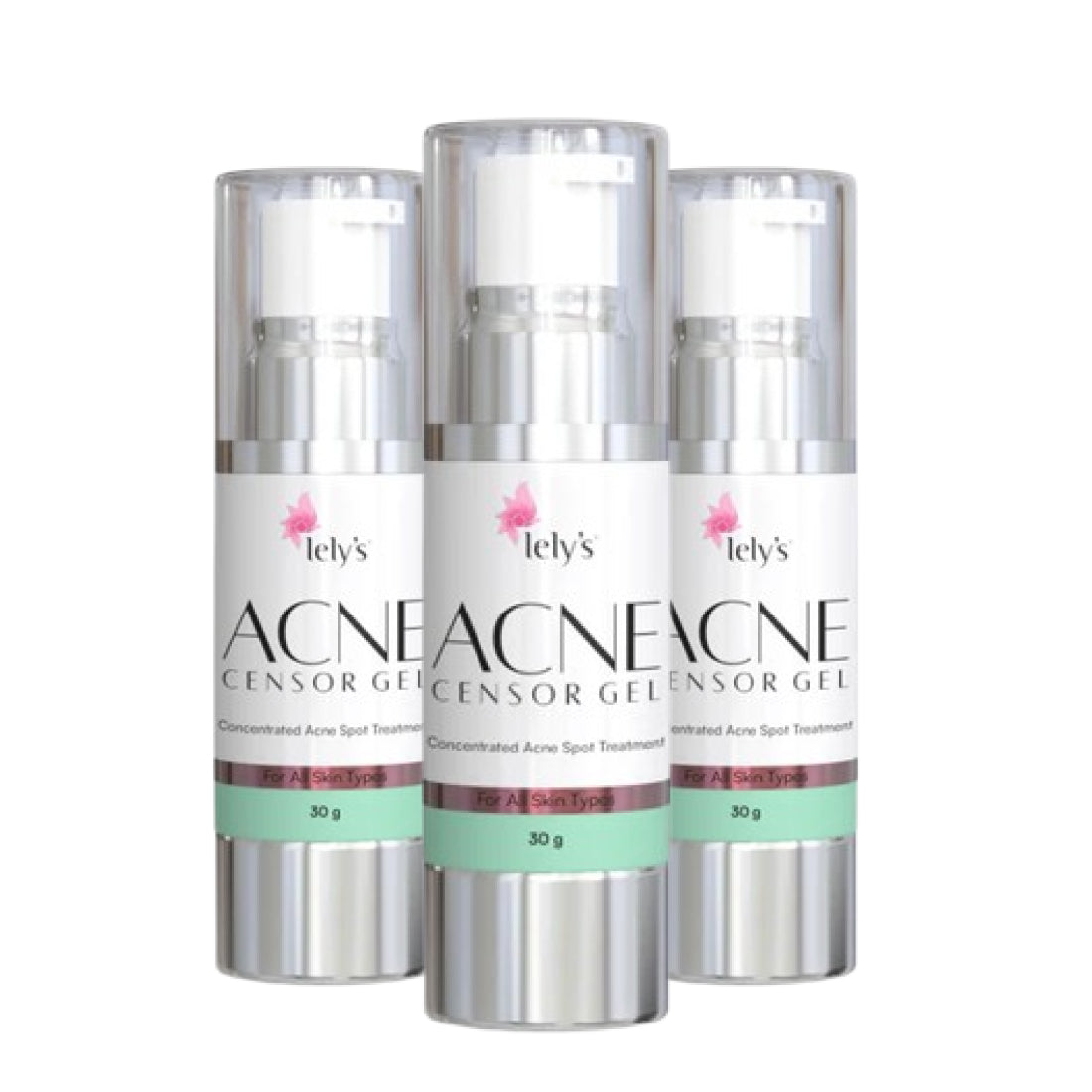 Lelys Acne Censor Gel – Acne Removal Gel, Spot Treatment Gel For Pimple Free Skin | Anti-Acne Gel