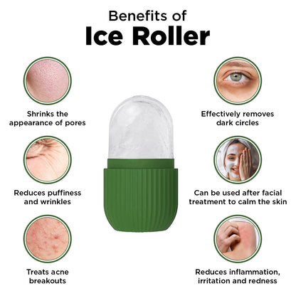 Ice Roller To Enhance Skin Glow, Shrink & Tighten Pores