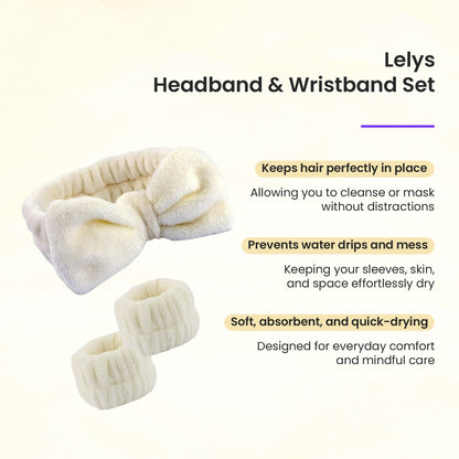 Lelys Headband & Wristband Set