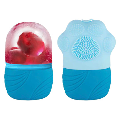 Paw-Shaped Ice Roller For Face, Neck & Eyes Massager