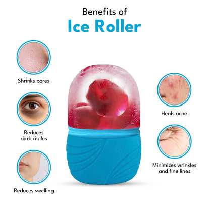 Paw-Shaped Ice Roller For Face, Neck & Eyes Massager