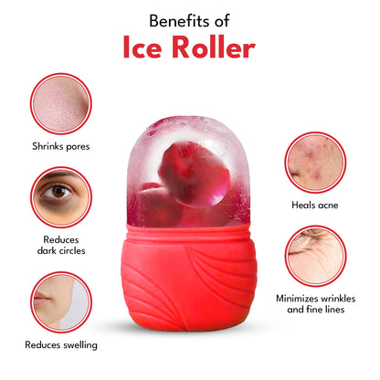 Paw-Shaped Ice Roller For Face, Neck & Eyes Massager