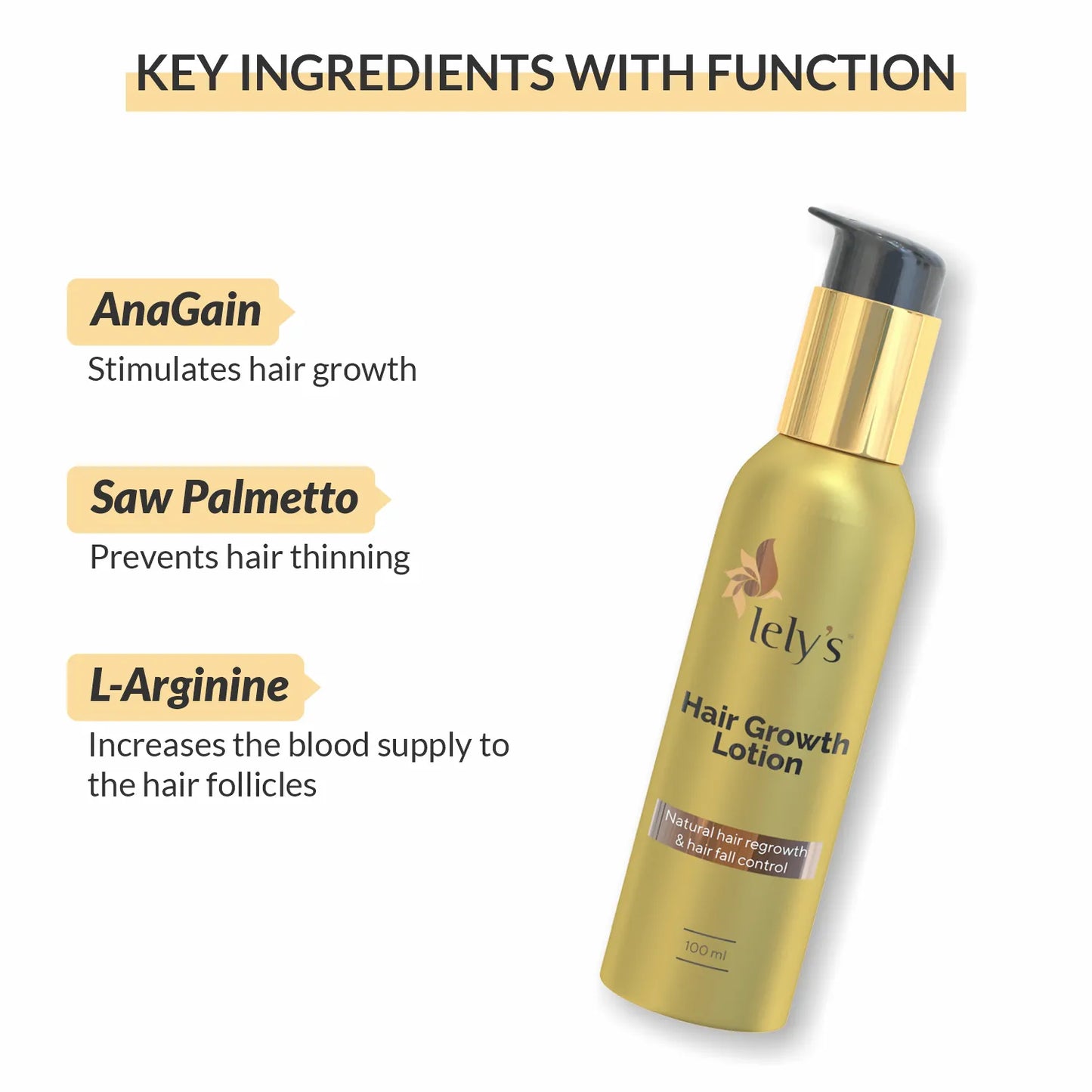 Lelys Hair Growth Lotion