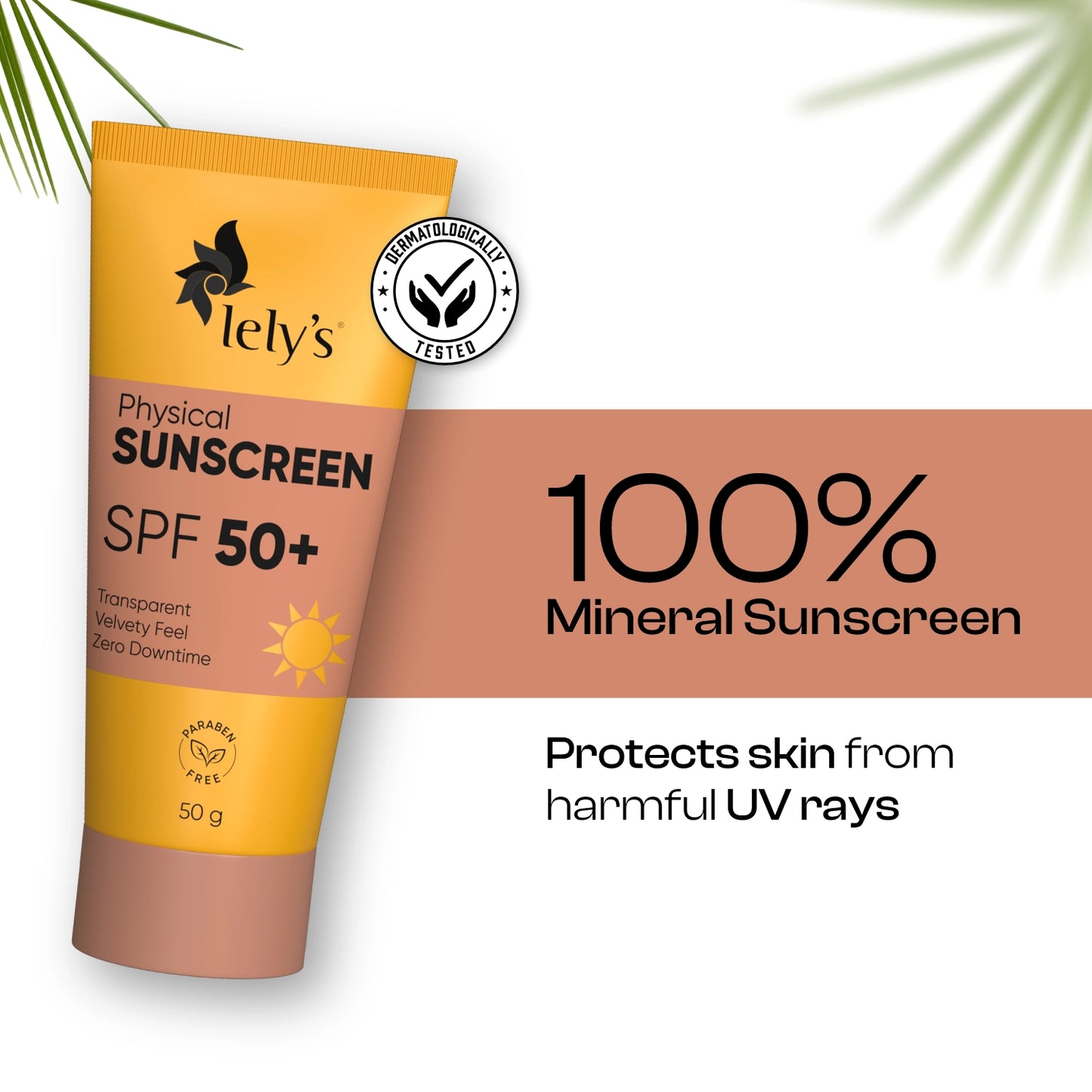 Lelys Physical Sunscreen SPF 50+