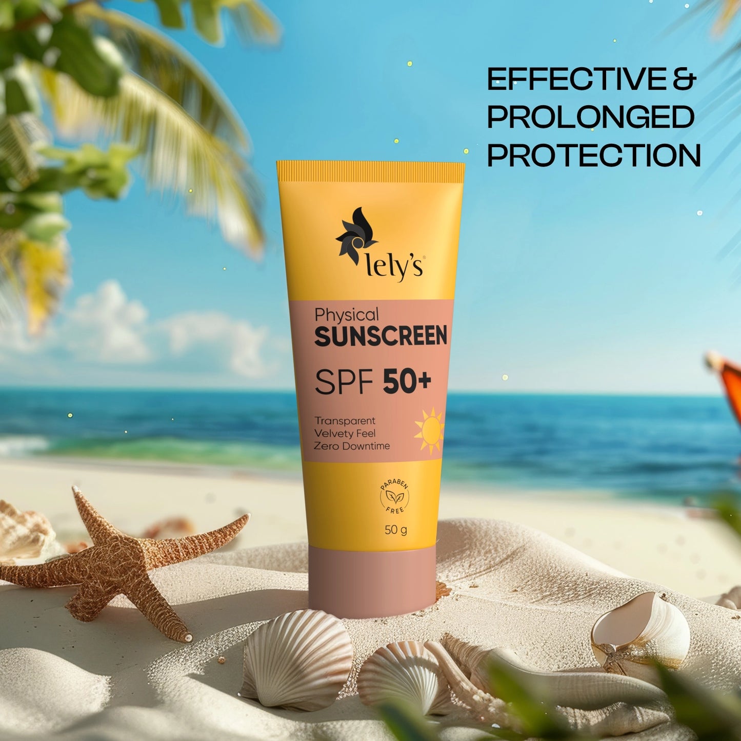 Lelys Physical Sunscreen SPF 50+