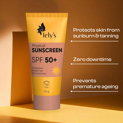 Lelys Physical Sunscreen SPF 50+