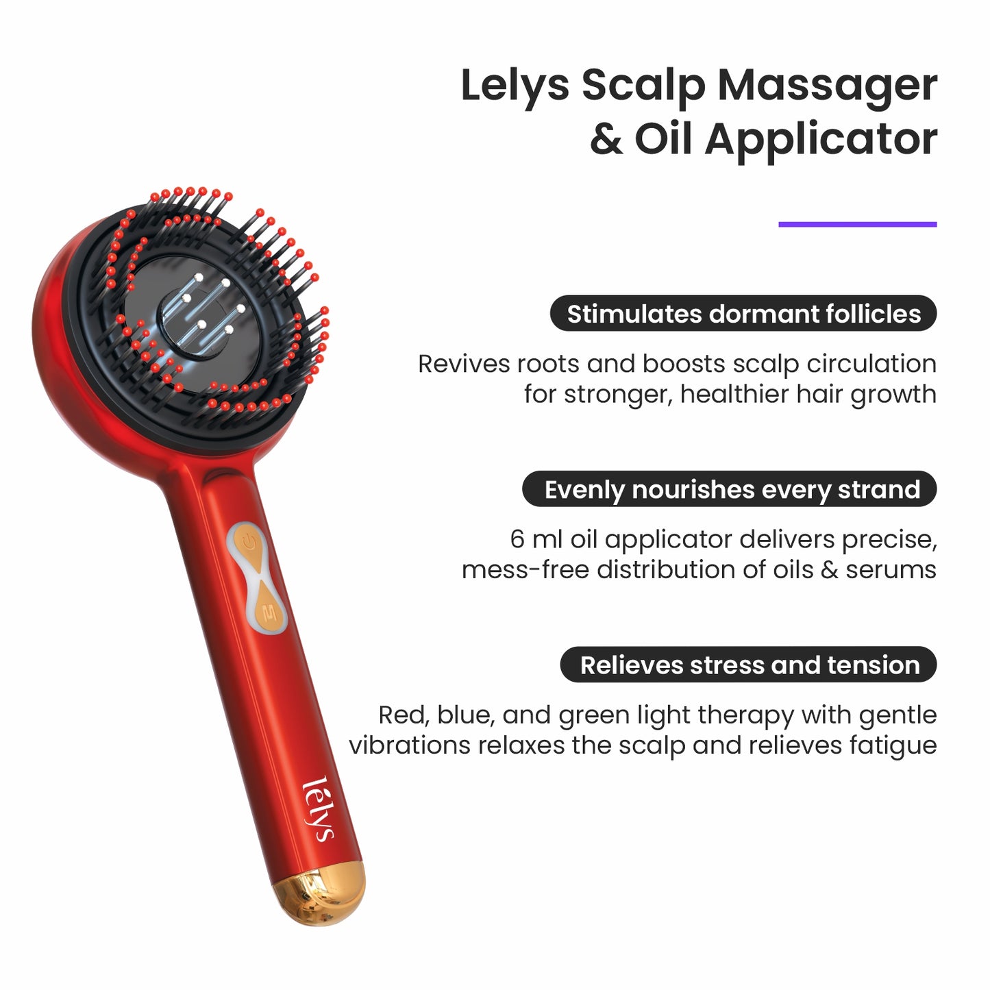 Scalp Massager & Oil Applicator