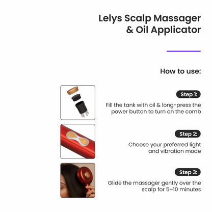 Scalp Massager & Oil Applicator