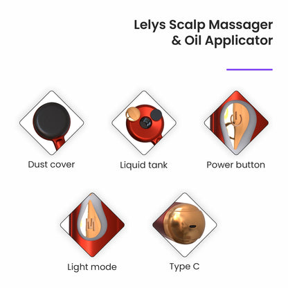 Scalp Massager & Oil Applicator