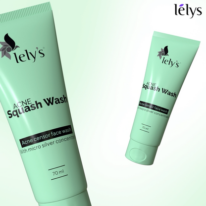 Lelys Acne Squash FaceWash - 70 ml