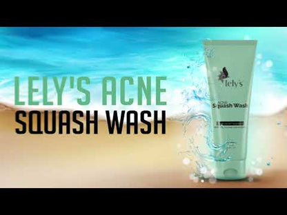 Lelys Acne Squash Face Wash - 70 ml