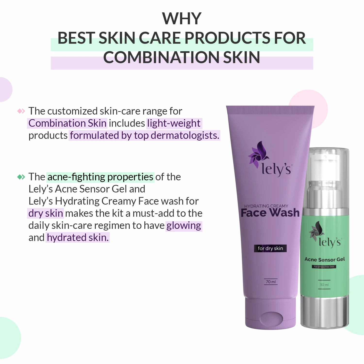 Best Skin Care Products for Combination Skin why this combo