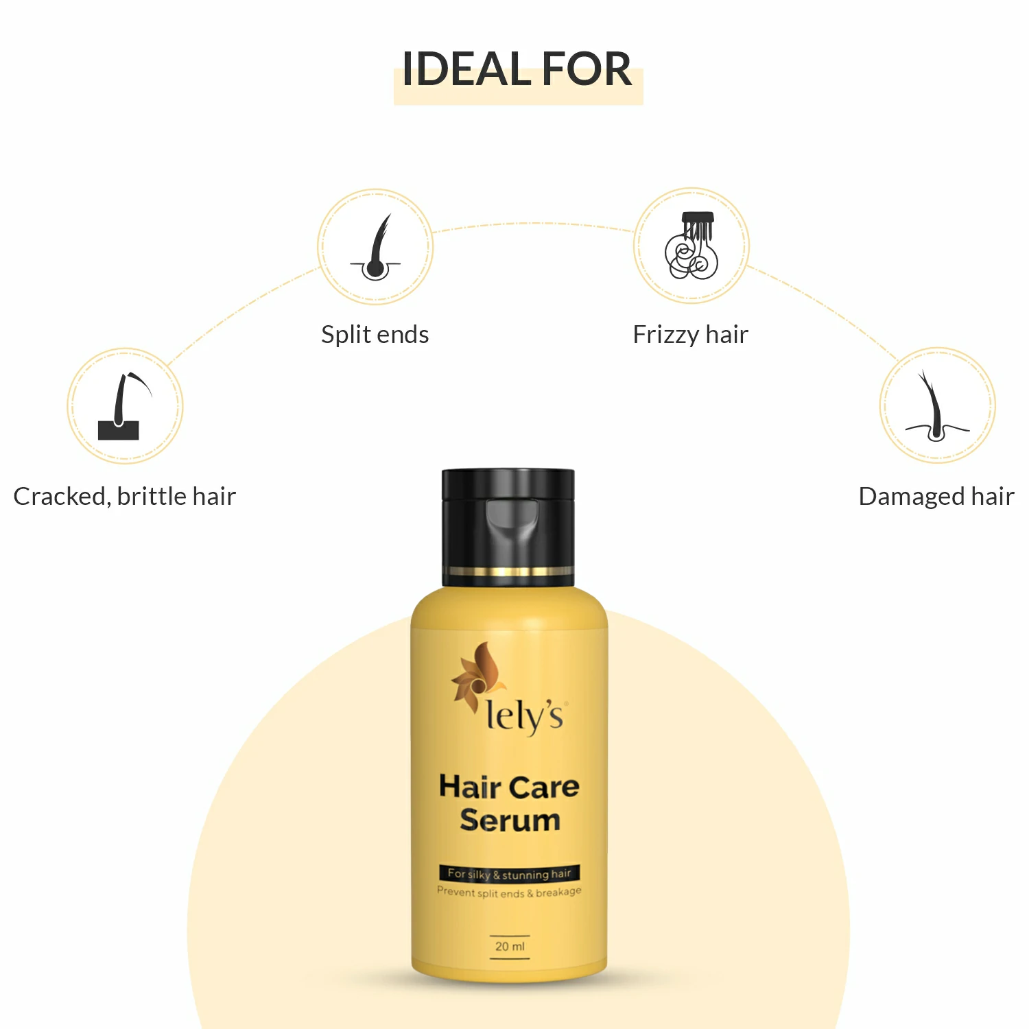 Ideal for Hair Care Serum Travel Pack