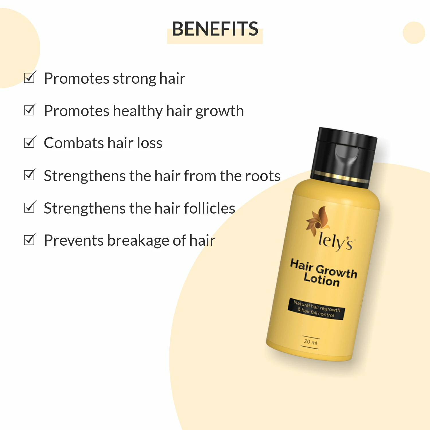 Hair Growth Lotion Travel Size Benefits