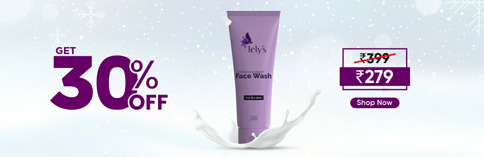 Hydrating Face Wash at 30% off