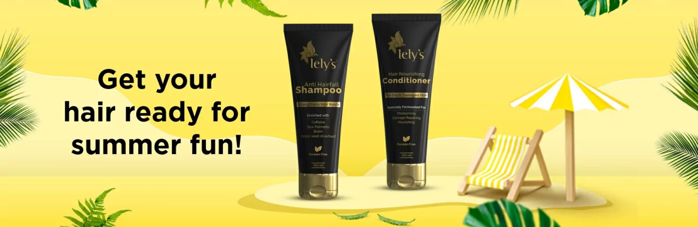 Anti Hair Fall Shampoo and conditioner from Lelys