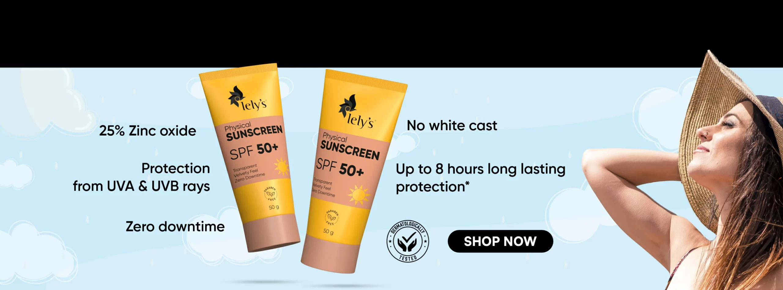 Physical Sunscreen at 25% off